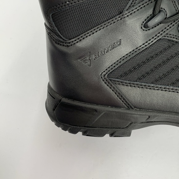Bates military tactical boots combat black side zipper work E03180 men new 12 - Picture 5 of 9